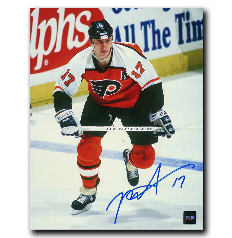 Rod Brind'Amour Philadelphia Flyers Autographed Action 8x10 Photo CoJo Sport Collectables Inc.
