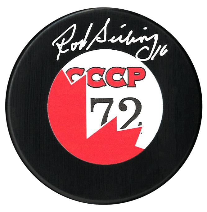 Rod Seiling Autographed 1972 Summit Series Puck CoJo Sport Collectables Inc.