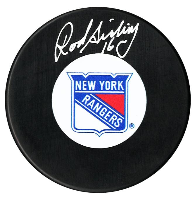 Rod Seiling Autographed New York Rangers Puck CoJo Sport Collectables Inc.