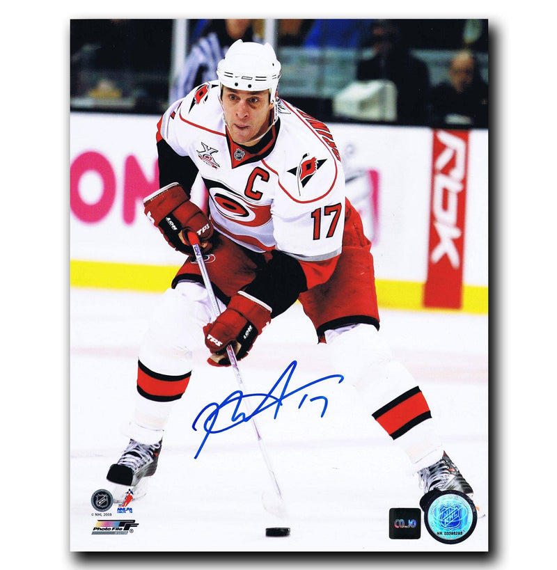 Rod Brind'Amour Carolina Hurricanes Autographed 8x10 Photo CoJo Sport Collectables