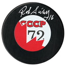 Rod Seiling Autographed 1972 Summit Series Puck CoJo Sport Collectables Inc.