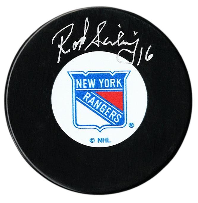 Rod Seiling Autographed New York Rangers Puck CoJo Sport Collectables Inc.