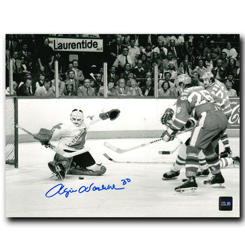 Rogie Vachon Canada Cup Autographed 8x10 Photo CoJo Sport Collectables Inc.
