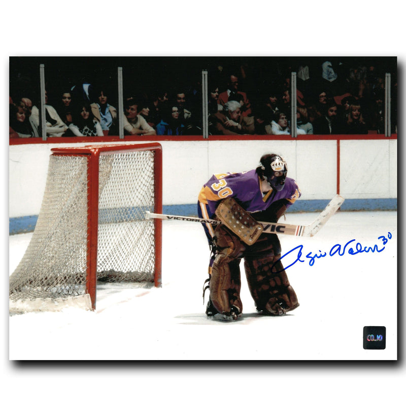 Rogie Vachon Los Angeles Kings Autographed Crease 8x10 Photo CoJo Sport Collectables Inc.