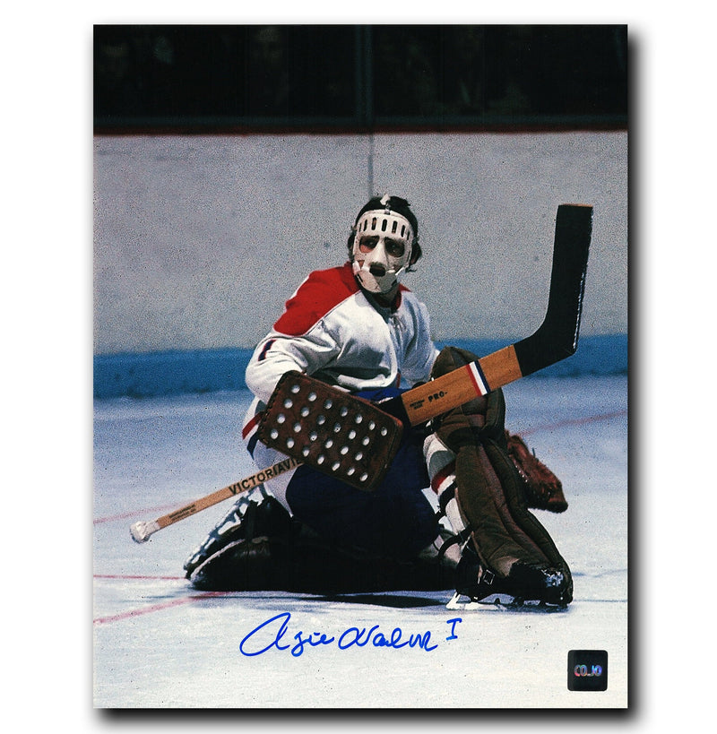 Rogie Vachon Montreal Canadiens Autographed Looking Back 8x10 Photo CoJo Sport Collectables Inc.