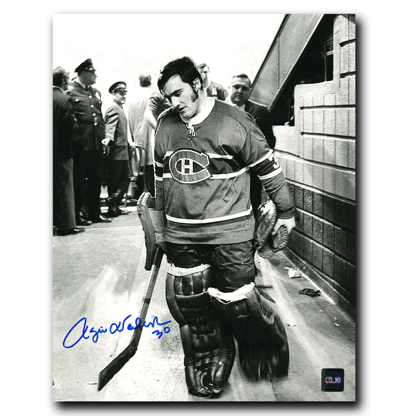 Rogie Vachon Montreal Canadiens Autographed Tunnel 8x10 Photo CoJo Sport Collectables Inc.