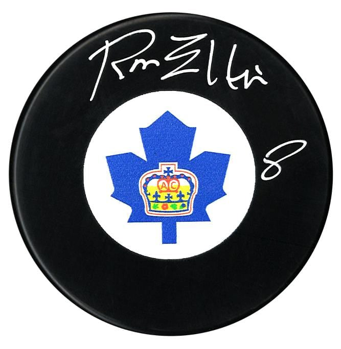 Ron Ellis Autographed Toronto Marlboros Puck CoJo Sport Collectables Inc.