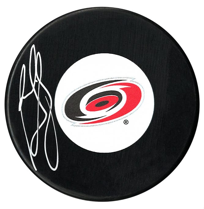 Ron Francis Autographed Carolina Hurricanes Puck CoJo Sport Collectables