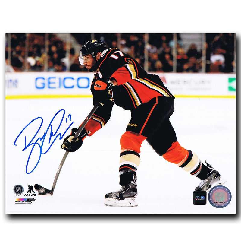 Ryan Kesler Anaheim Ducks Autographed 8x10 Photo CoJo Sport Collectables