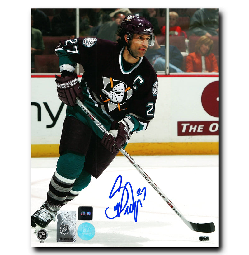 Scott Niedermayer Anaheim Ducks Autographed Action 8x10 Photo CoJo Sport Collectables Inc.