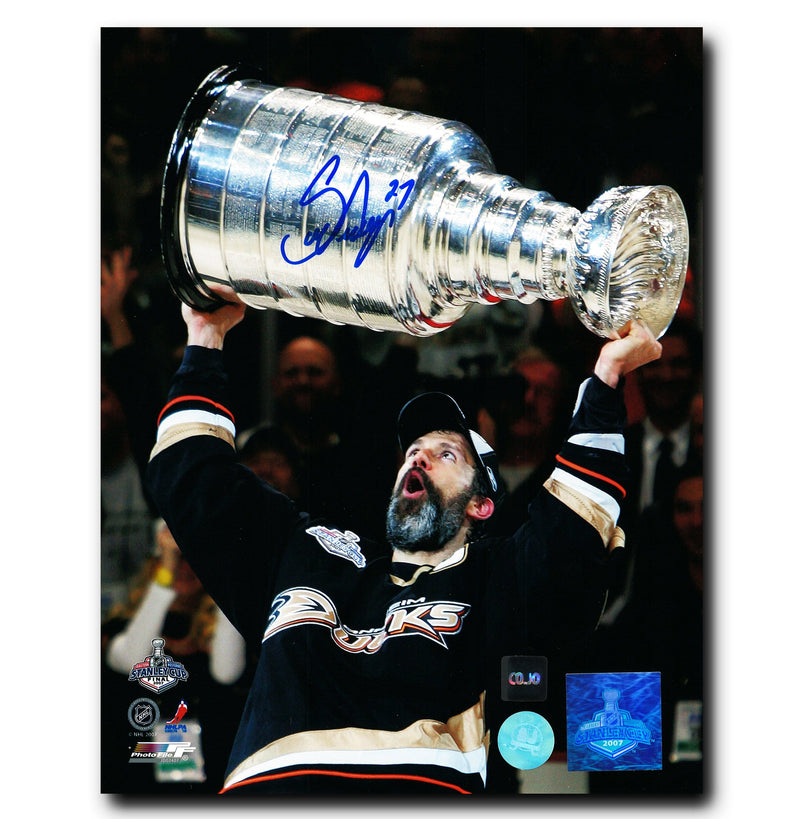 Scott Niedermayer Anaheim Ducks Autographed Stanley Cup 8x10 Photo CoJo Sport Collectables Inc.