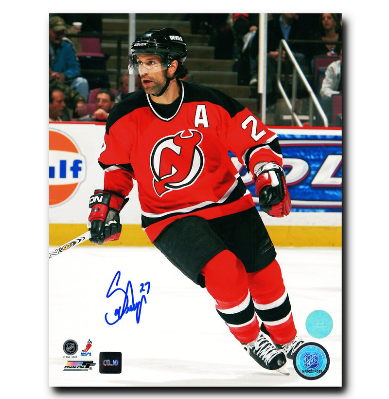 Scott Niedermayer New Jersey Devils Autographed Action 8x10 Photo CoJo Sport Collectables Inc.