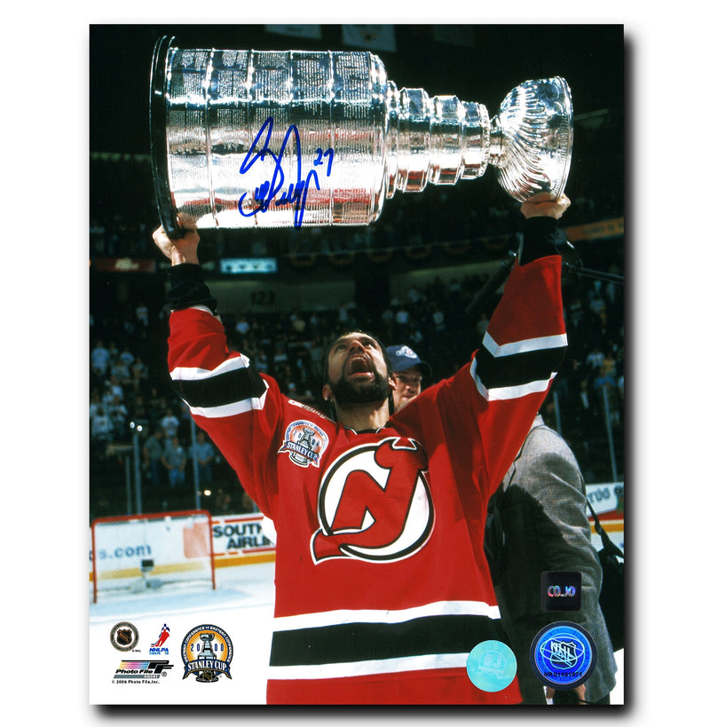 Scott Niedermayer New Jersey Devils Autographed Stanley Cup 8x10 Photo CoJo Sport Collectables Inc.