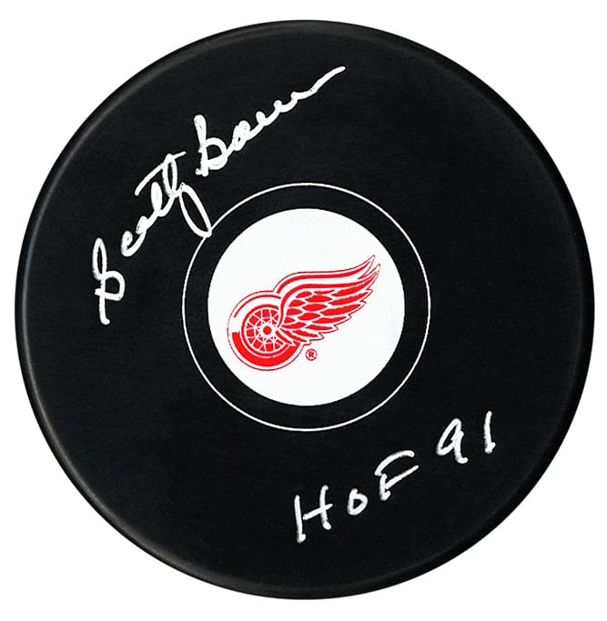 Scotty Bowman Autographed Detroit Red Wings HOF Puck CoJo Sport Collectables