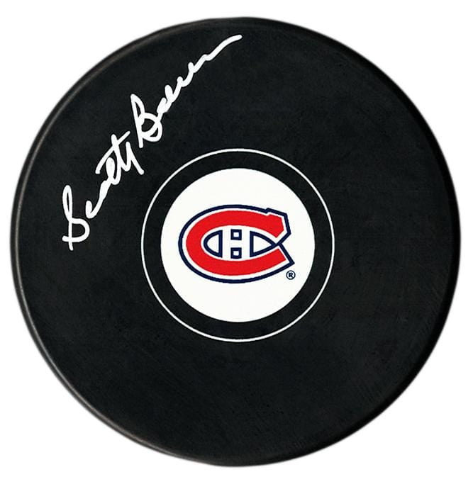 Scotty Bowman Autographed Montreal Canadiens Puck CoJo Sport Collectables
