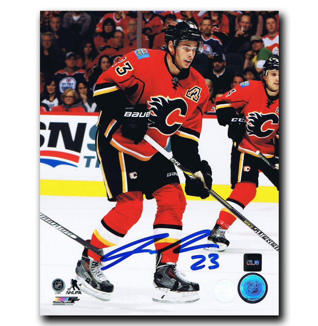 Sean Monahan Autographed Signed 8X10 Calgary Flames Photo - Autographs