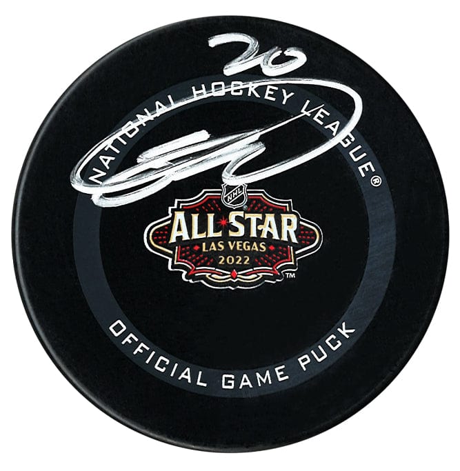 Sebastian Aho Autographed 2022 NHL All Star Official Puck CoJo Sport Collectables Inc.