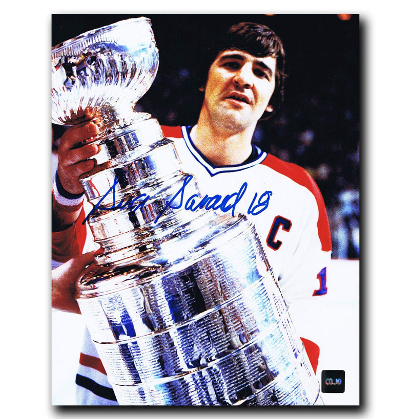 Serge Savard Montreal Canadiens Autographed 8x10 Stanley Cup Photo CoJo Sport Collectables Inc.