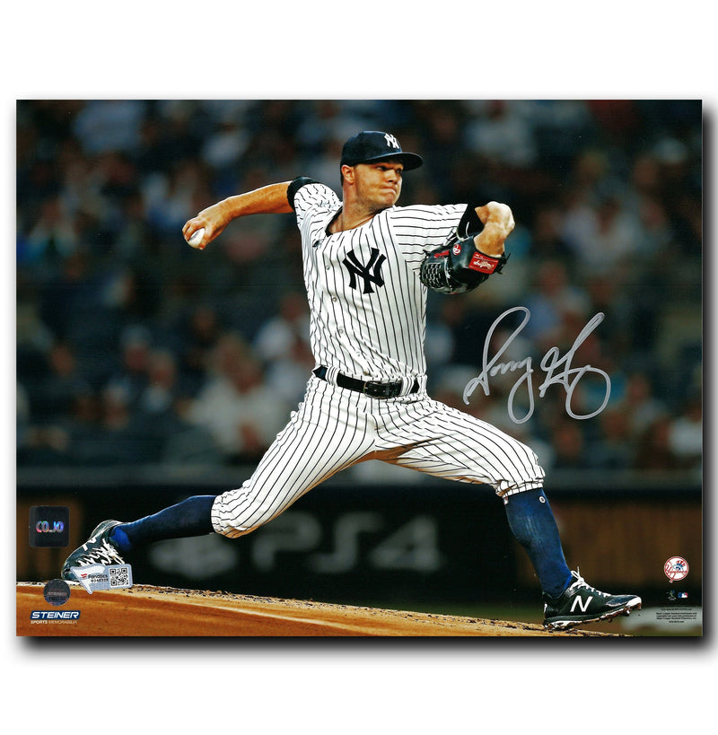 Sonny Gray New York Yankees Autographed Pitching 8x10 Photo CoJo Sport Collectables Inc.