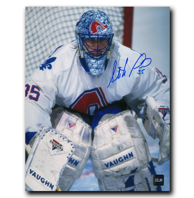 Stephane Fiset Quebec Nordiques Autographed 8x10 Photo CoJo Sport Collectables Inc.