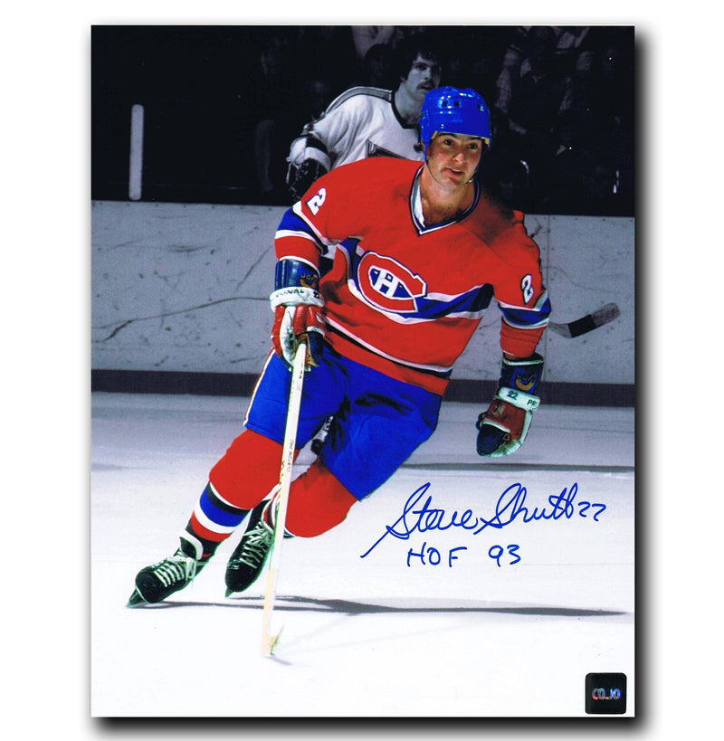 Steve Shutt Montreal Canadiens Autographed 8x10 Photo CoJo Sport Collectables