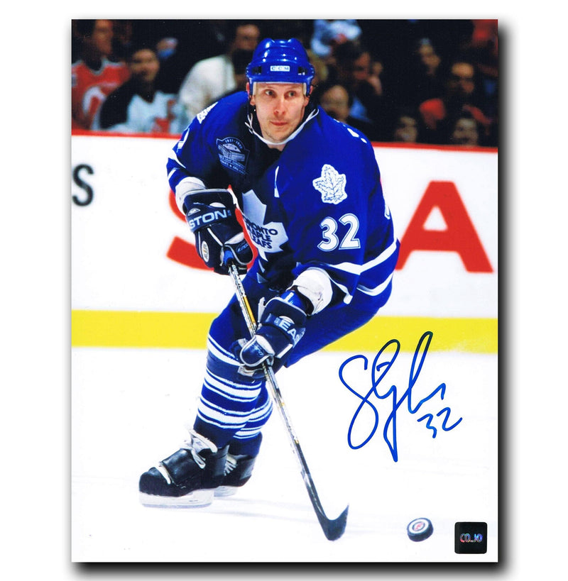 Steve Thomas Toronto Maple Leafs Autographed 8x10 Photo CoJo Sport Collectables