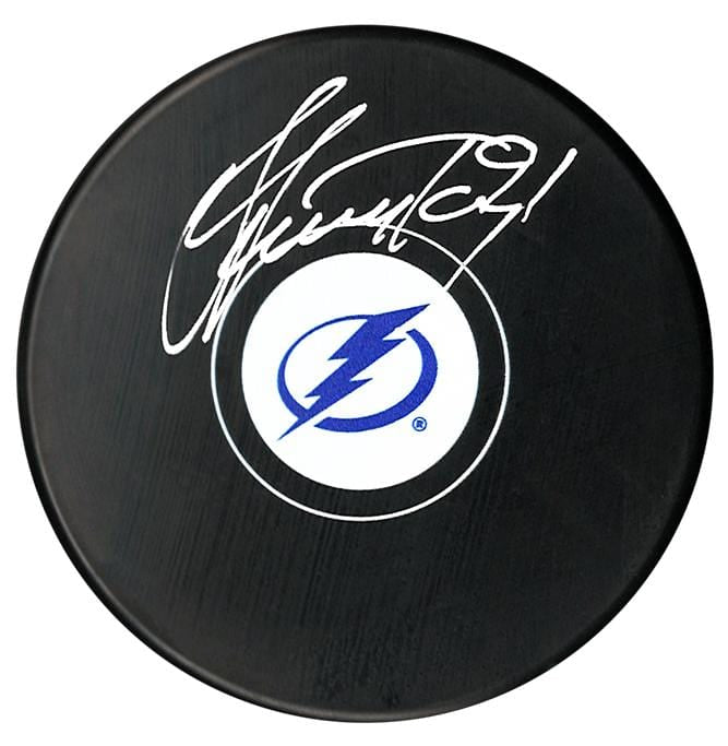Steven Stamkos Autographed Tampa Bay Lightning Puck CoJo Sport Collectables Inc.