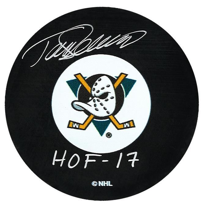 Teemu Selanne Autographed Anaheim Ducks HOF Puck CoJo Sport Collectables Inc.