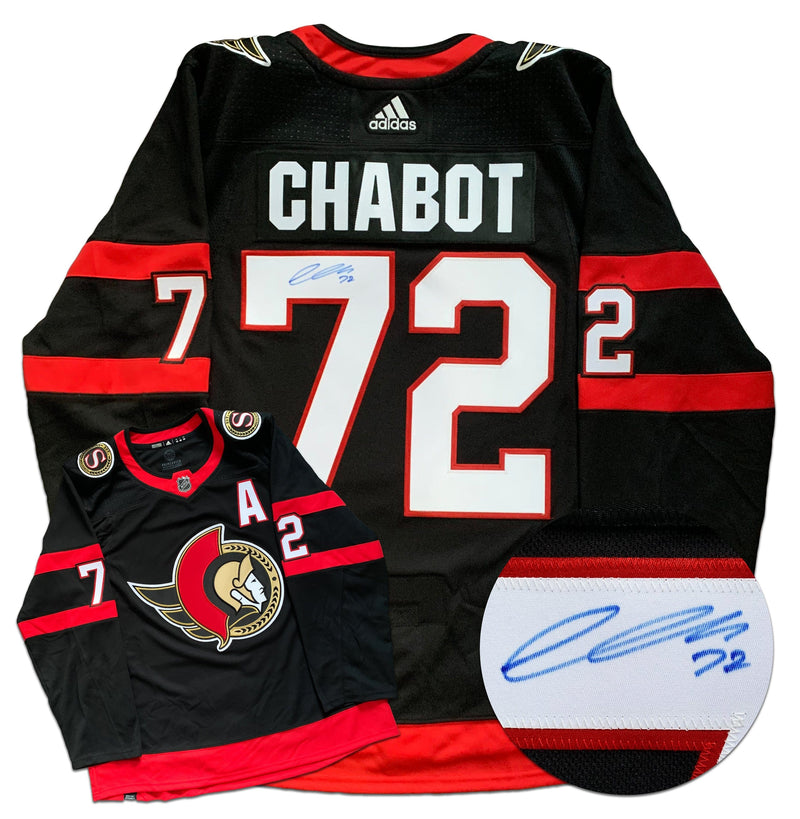 Thomas Chabot Ottawa Senators Autographed Adidas Jersey CoJo Sport Collectables Inc.