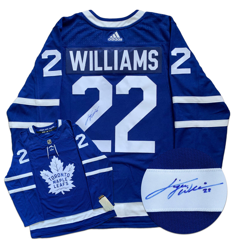 Tiger Williams Toronto Maple Leafs Autographed Adidas Pro Jersey CoJo Sport Collectables Inc.