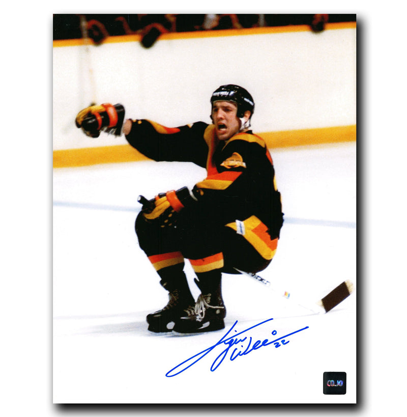 Tiger Williams Vancouver Canucks Autographed 8x10 Photo CoJo Sport Collectables Inc.