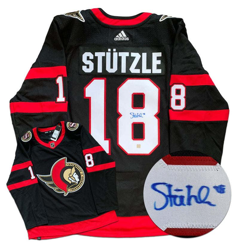 Tim Stutzle Ottawa Senators Autographed Adidas Jersey CoJo Sport Collectables Inc.