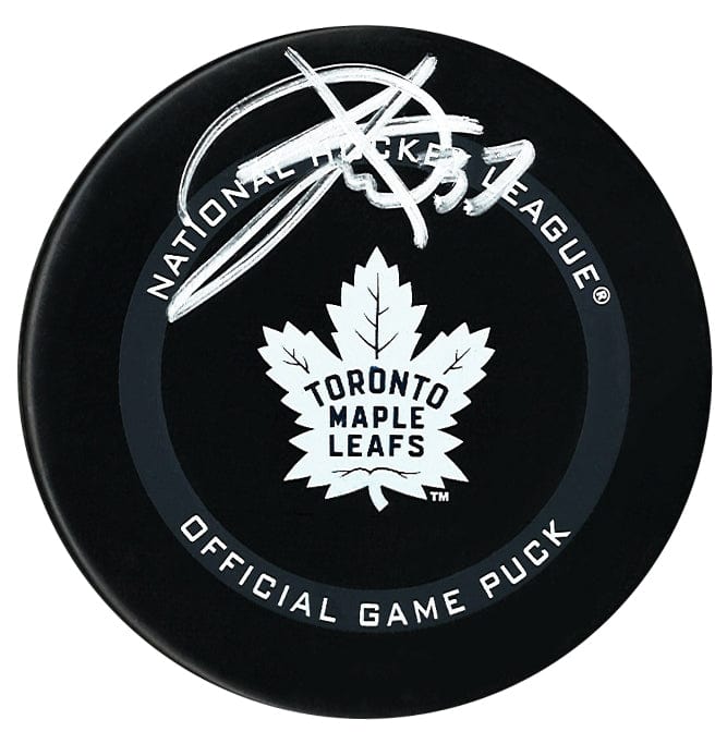 Timothy Liljegren Autographed Toronto Maple Leafs Official Puck CoJo Sport Collectables Inc.