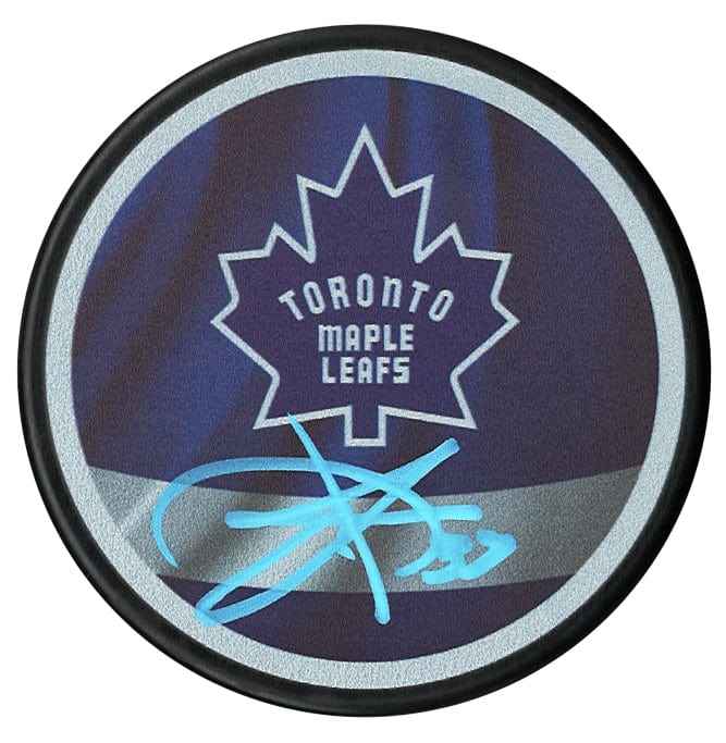 Timothy Liljegren Autographed Toronto Maple Leafs Reverse Retro Puck CoJo Sport Collectables Inc.