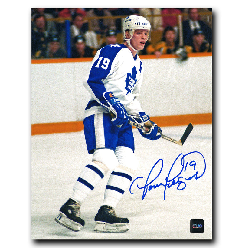 Tom Fergus Toronto Maple Leafs Autographed 8x10 Photo CoJo Sport Collectables Inc.