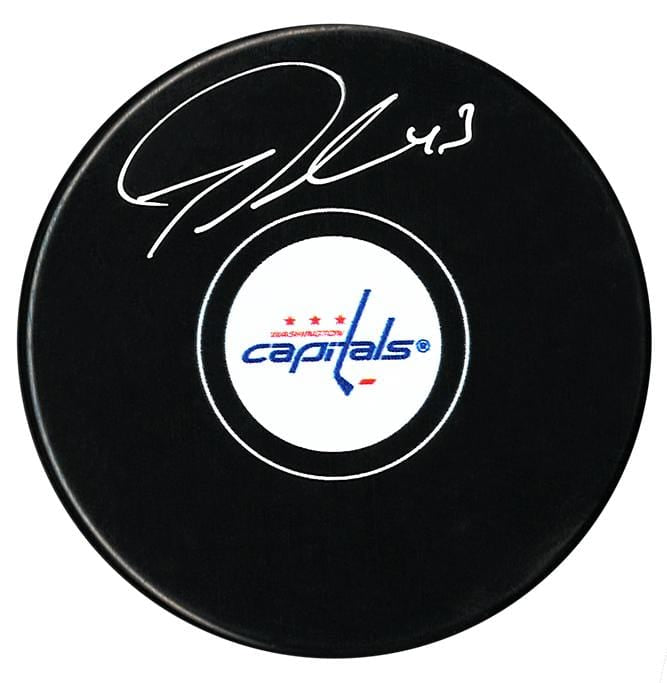 Tom Wilson Autographed Washington Capitals Puck CoJo Sport Collectables Inc.