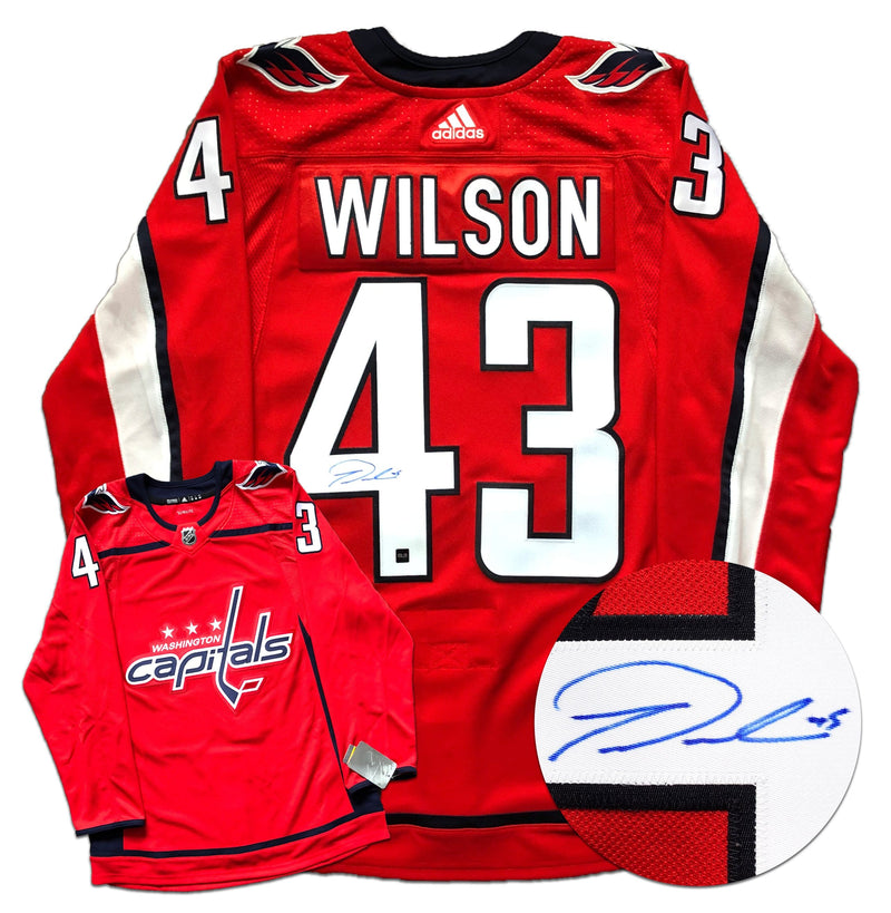 Tom Wilson Washington Capitals Autographed Adidas Pro Jersey CoJo Sport Collectables Inc.
