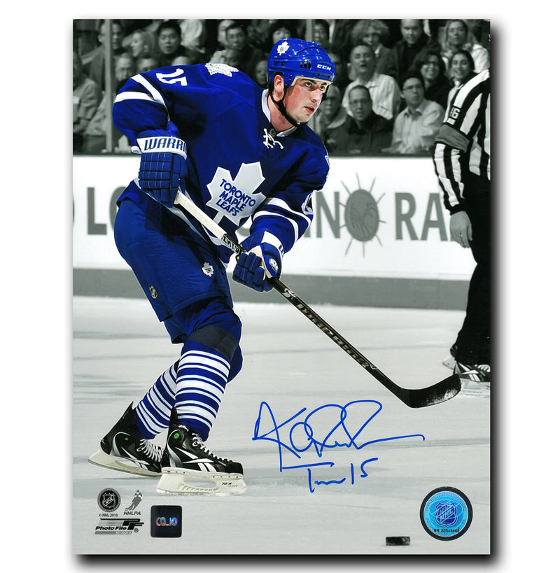 Tomas Kaberle Toronto Maple Leafs Autographed Spotlight 8x10 Photo CoJo Sport Collectables Inc.
