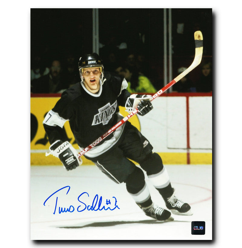 Tomas Sandstrom Los Angeles Kings Autographed Action 8x10 Photo CoJo Sport Collectables Inc.