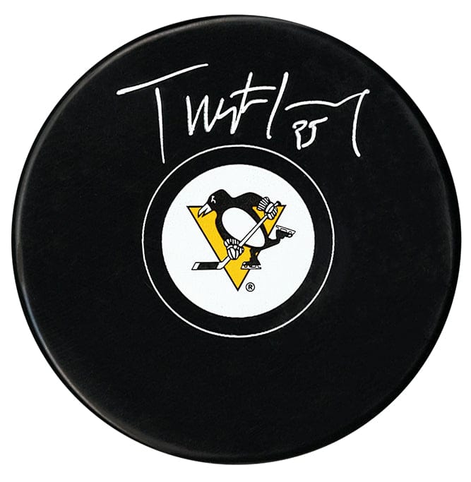 Tristan Jarry Autographed Pittsburgh Penguins Puck CoJo Sport Collectables Inc.