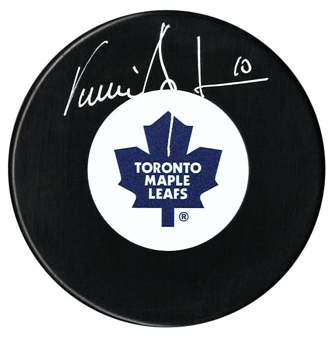 Vincent Damphousse Autographed Toronto Maple Leafs Puck CoJo Sport Collectables Inc.