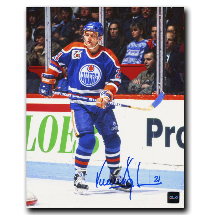 Vincent Damphousse Edmonton Oilers Autographed 8x10 Photo CoJo Sport Collectables