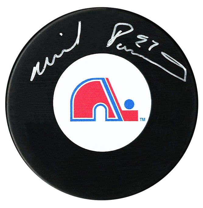 Wilf Paiement Autographed Quebec Nordiques Puck CoJo Sport Collectables Inc.