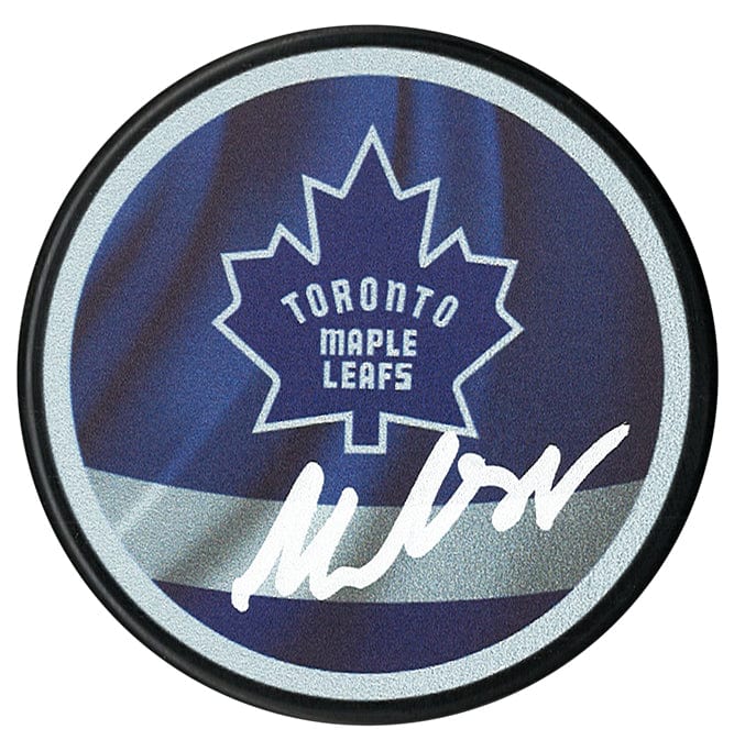 William Nylander Autographed Toronto Maple Leafs Reverse Retro Puck (Silver) CoJo Sport Collectables Inc.