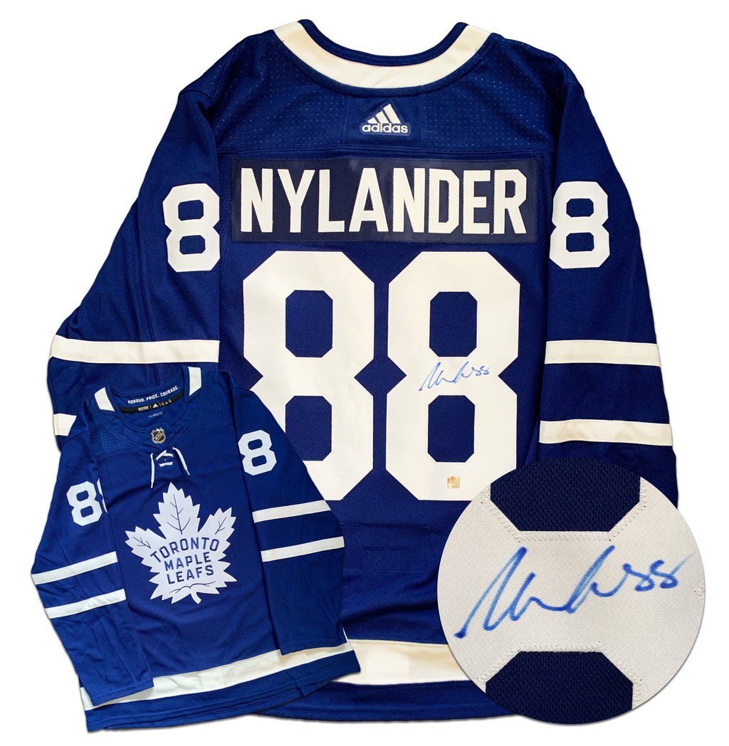 Frank Mahovlich Autographed Blue Toronto Maple Leafs Jersey at