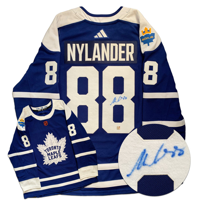 William Nylander Toronto Maple Leafs Autographed Bieber Flipside Adidas  Jersey