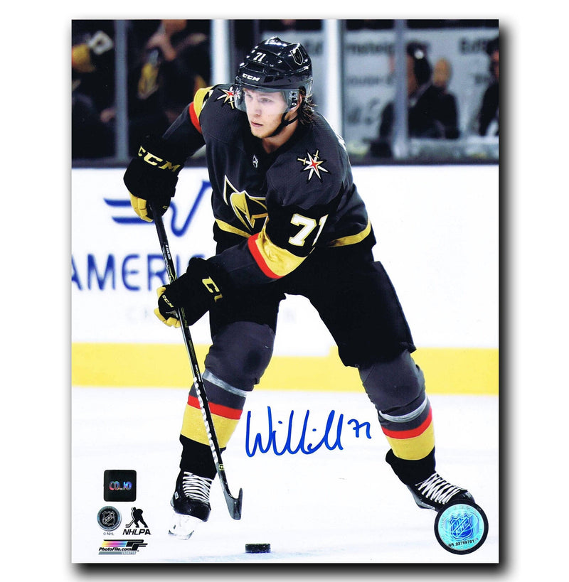 William Karlsson Vegas Golden Knights Autographed 8x10 Photo CoJo Sport Collectables Inc.