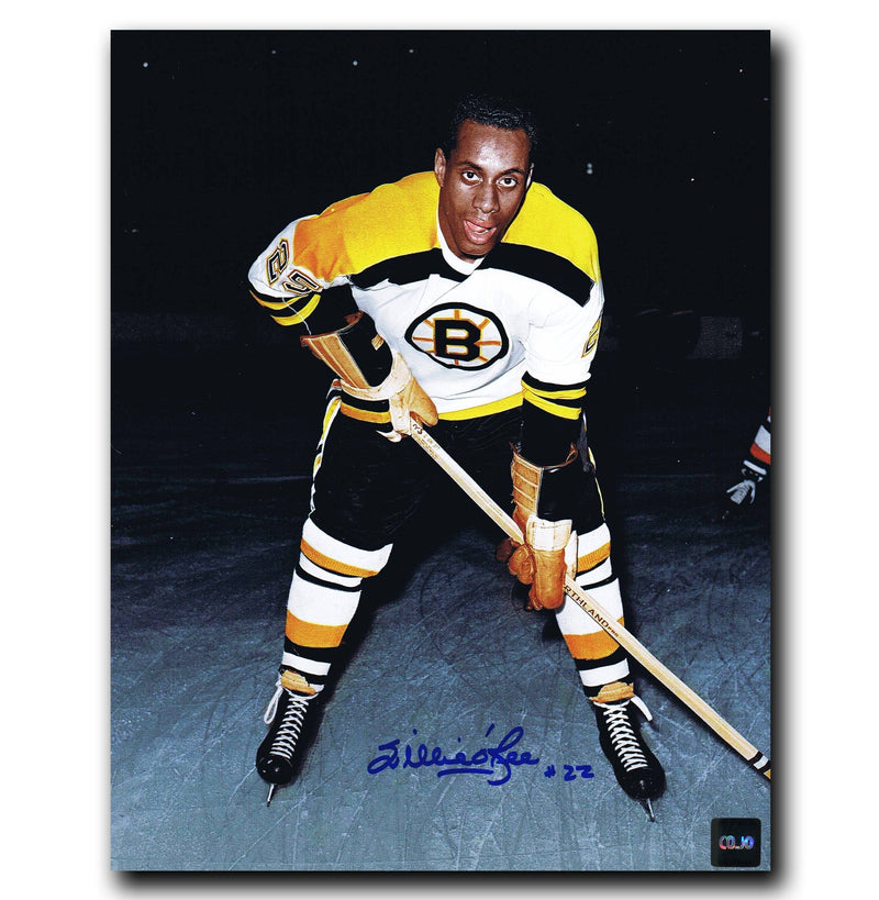 Willie O'Ree Boston Bruins Autographed 8x10 Photo CoJo Sport Collectables Inc.