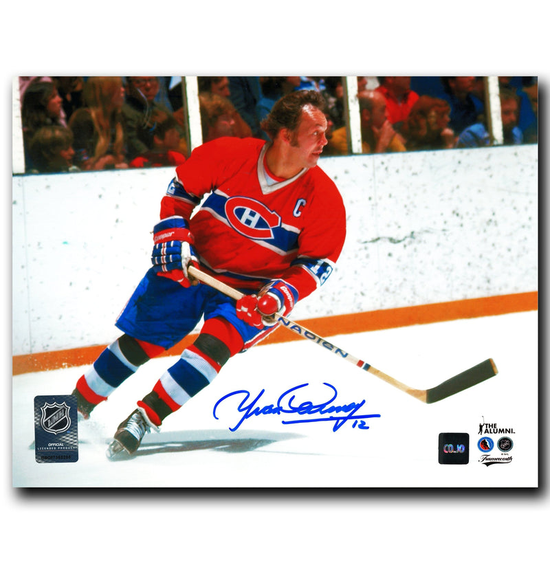 Yvan Cournoyer Montreal Canadiens Autographed 8x10 Photo CoJo Sport Collectables Inc.