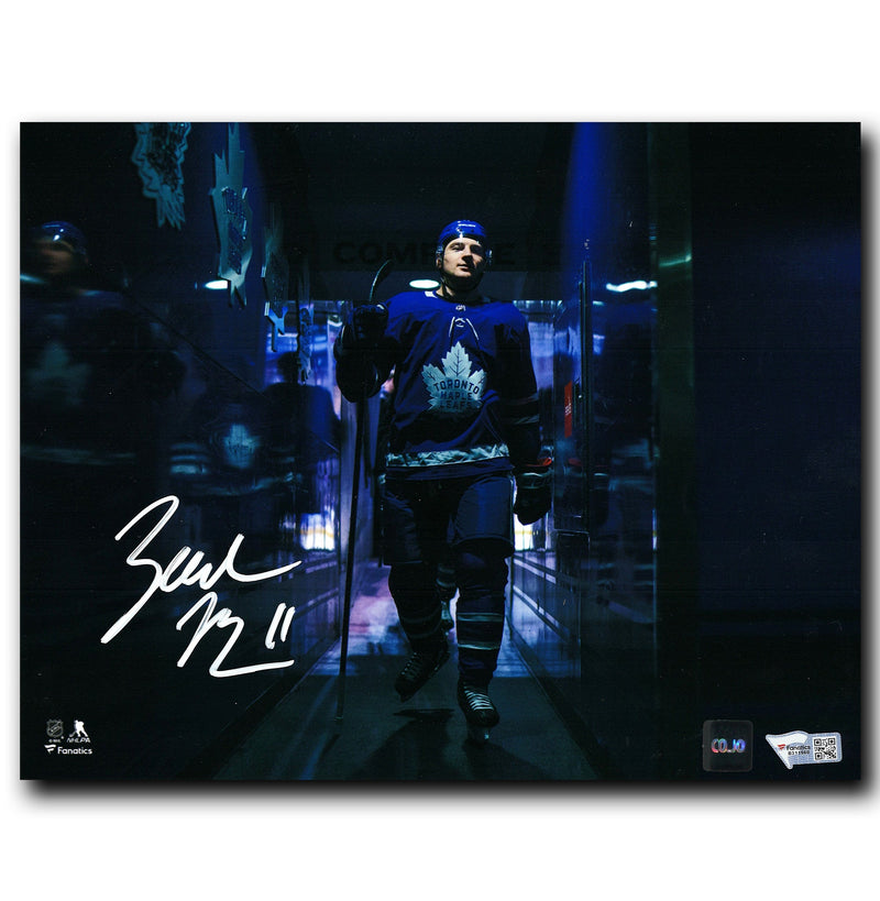 Zach Hyman Toronto Maple Leafs Autographed Tunnel 8x10 Photo CoJo Sport Collectables Inc.